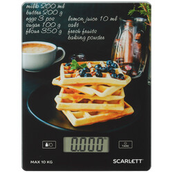 Изображение товара Кухонные весы Scarlett SC-KS57P75 Вафли разноцветный