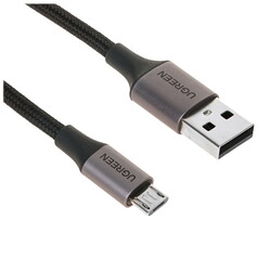Изображение товара Кабель круглый Ugreen micro USB - USB 2.0 Type-A черный 0.5 м