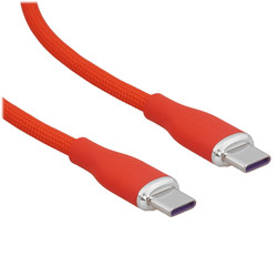 Изображение товара Кабель круглый VOLTME USB Type-C - USB Type-C красный 2 м
