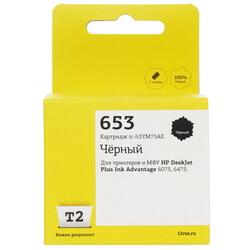 Изображение товара Картридж T2 №653 черный