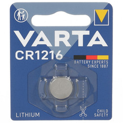 Изображение товара Батарейка Varta CR1216