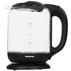 Изображение товара Электрочайник RENOVA KT17G-05B черный