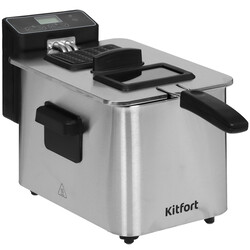 Изображение товара Фритюрница Kitfort КТ-4054 серебристый