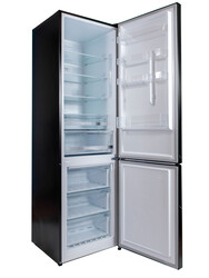 Изображение товара Холодильник с морозильником   HOLBERG HRB 2001NDX черный