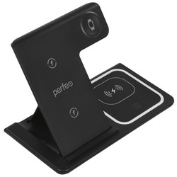Изображение товара Беспроводное зарядное устройство PERFEO PF_D1156 черный