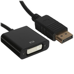 Изображение товара Переходник однонаправленный FinePower DisplayPort - DVI-I, 0.2 м