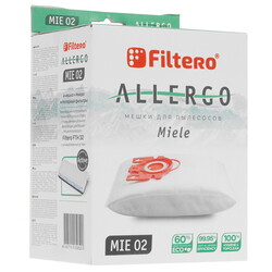 Изображение товара Комплект пылесборник и фильтр Filtero Allergo MIE 02
