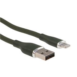 Изображение товара Кабель VOLTME Lightning 8-pin - USB Type-A зеленый 1.2 м