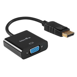 Изображение товара Переходник однонаправленный Telecom DisplayPort - VGA, 0.2 м