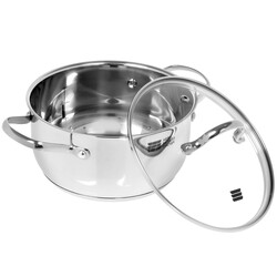 Изображение товара Кастрюля НМП Presto КС123 2.3 л 18 см серебристый