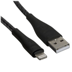 Изображение товара Кабель круглый USAMS Lightning 8-pin - USB 2.0 Type-A черный 3 м