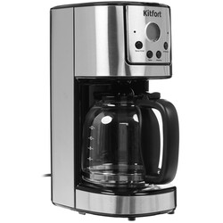 Изображение товара Кофеварка капельная Kitfort KT-732 серебристый