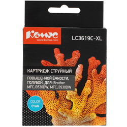 Изображение товара Картридж Комус LC3619XLC голубой