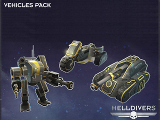 Изображение товара Дополнение для игры HELLDIVERS Vehicles Pack (Steam)