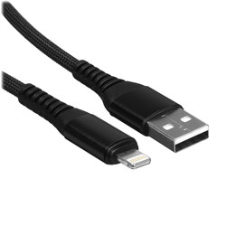 Изображение товара Кабель Leef Lightning 8-pin - USB Type-A черный 1 м