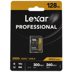 Изображение товара Карта памяти Lexar SDXC 128 ГБ [LSD2000128G-BNNNG]