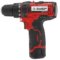 Изображение товара Дрель-шуруповерт Зубр ДШЛ-125-21 С1-12 12V