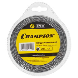 Изображение товара Леска для триммеров Champion Tri-twist C7046