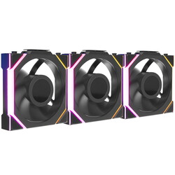 Изображение товара Комплект вентиляторов LIAN LI UNI FAN SL WIRELESS LCD 120 [G99.12SLLCD1W3B.R0] черный