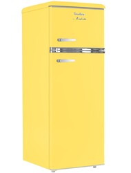 Изображение товара Холодильник с морозильником   Tesler RT-215 желтый