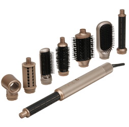 Изображение товара Фен-щетка DEXP DHB-29 бежевый/коричневый