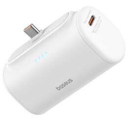 Изображение товара Портативный аккумулятор Baseus Compact белый
