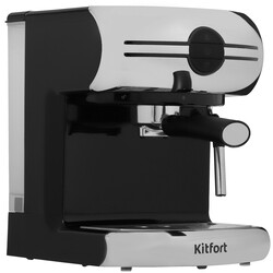 Изображение товара Кофеварка рожковая Kitfort КТ-7257 серебристый