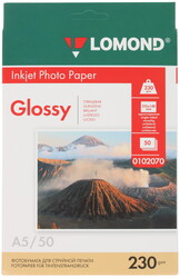 Изображение товара Фотобумага Lomond A5 0102070