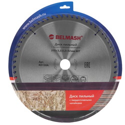 Изображение товара Диск пильный BELMASH RD130A