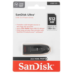 Изображение товара Память USB Flash 512 ГБ SanDisk Ultra [SDCZ48-512G-G46]