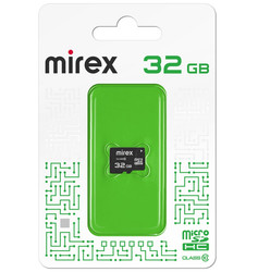 Изображение товара Карта памяти Mirex microSDHC 32 ГБ [13612-MC10SD32]
