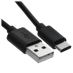 Изображение товара Кабель PERO USB Type-C - USB Type-A черный 2 м
