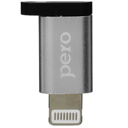 Изображение товара OTG-переходник PERO серебристый