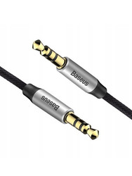 Изображение товара Кабель   Baseus jack 3.5 мм - jack 3.5 мм черный