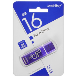 Изображение товара Память USB Flash 16 ГБ Smartbuy Glossy 16 Gb [SB16GBGS-DB]
