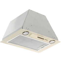 Изображение товара Вытяжка полновстраиваемая Korting KHI 6631 RB бежевый/золотистый