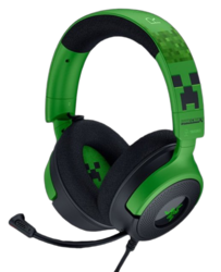 Изображение товара Проводные наушники Razer Kraken V4 X Minecraft Edition  черный 2024