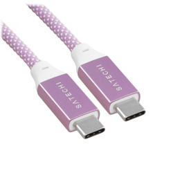 Изображение товара Кабель круглый Satechi USB Type-C - USB Type-C фиолетовый 2 м