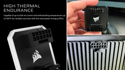 Пользователь сообщил об оплавлении адаптера Corsair с термостойкостью до 105 °C на RTX 4090