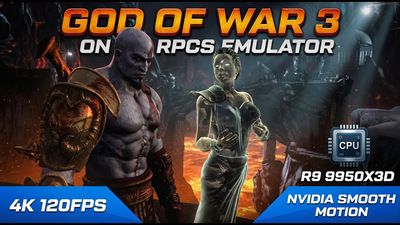 Bang4Buck PC Gamer протестировал God of War 3 на ПК с RTX 5090 в 4K с помощью эмулятора RPCS3