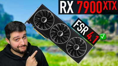 zWORMz Gaming протестировал FSR 4.1 на Radeon RX 7900 XTX в 5 актуальных играх