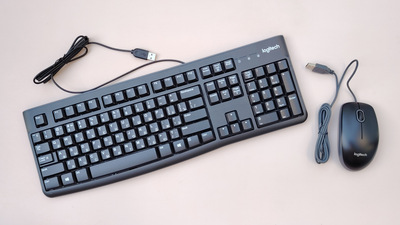 Обзор проводных клавиатуры и мыши Logitech Desktop MK120