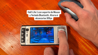 Half-Life 1998 года запустили на Nokia N95 2007 года при 30 FPS