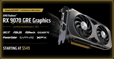 Урезанная Radeon RX 9070 GRE выйдет на мировой рынок 1 июня по стартовой цене RX 9070 — VideoCardz