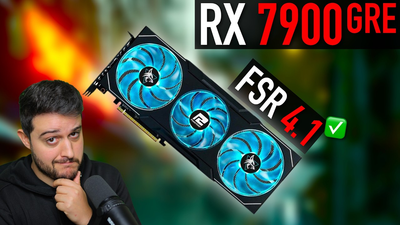 zWORMz Gaming протестировал FSR 4.1 на Radeon RX 7900 GRE в 5 актуальных играх