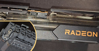 Блогер Terra Ware столкнулся с оплавлением разъема 12V-2×6 у RX 9070 XT — ранее у него оплавилась RTX 4090