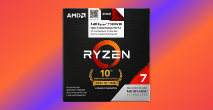m*1様 AMD Ryzen 7 5800X3D ネコポス配送 ⚡Ryzen 7 5800X3D 10th AM4 Anniversary Edition замечен в продаже в