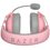 Wired headphones Razer BlackShark V2 X pink 2022
