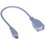 Кабель DEXP micro USB-B - USB Type-A фиолетовый 0.15 м