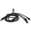 Кабель Baseus Lightning 8-pin, micro USB-B, USB Type-C - USB Type-A черный 1.5 м